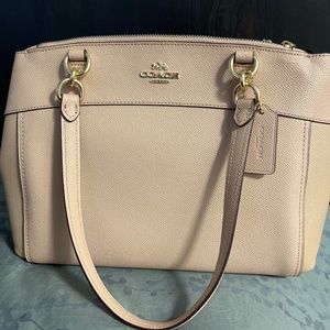 Coach satchel with crossbody